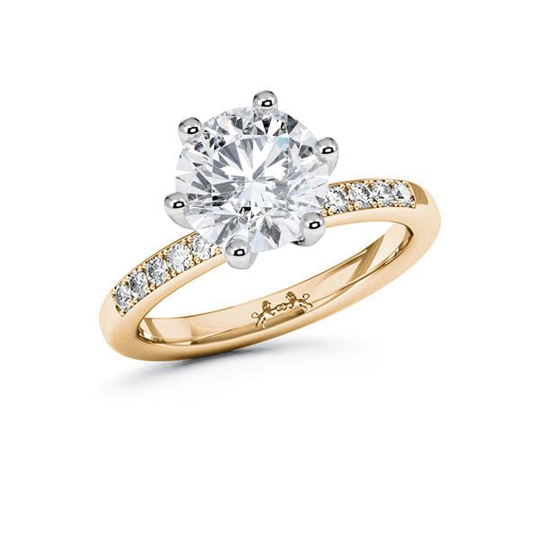 Verlobungsring in Roségold 585 Weißgold 750 mit 1 ct. + zus. 0,2 ct. Brillant tw, si tw, if von Steinberg - Q-ZFLQS-E5-1R7UCWZ Verlobungsring in Roségold 585 Weißgold 750 mit 1 ct. + zus. 0,2 ct. Brillant tw, si tw, if von Steinberg - Q-ZFLQS-E5-1R7UCWZ