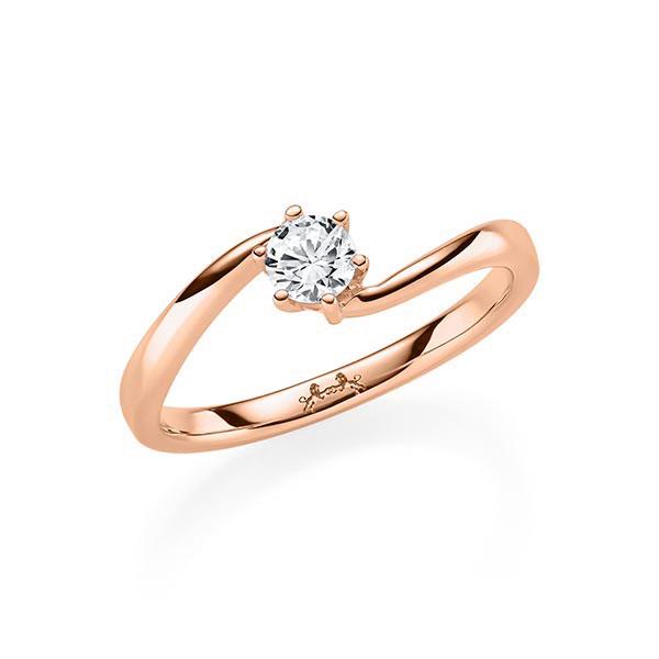 Verlobungsring in Rotgold 585 mit 0,3 ct. Brillant tw, si von Steinberg - Q-11QJ82-R5-1R7K54Z Verlobungsring in Rotgold 585 mit 0,3 ct. Brillant tw, si von Steinberg - Q-11QJ82-R5-1R7K54Z