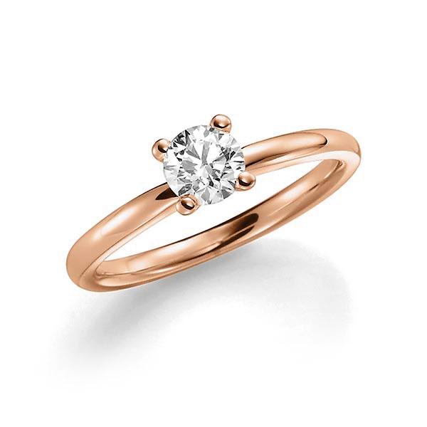 Verlobungsring in Rotgold 585 mit 0,4 ct. Brillant tw, si von 123GOLD - E-RJBMB-R5-1R7K9JZ Verlobungsring in Rotgold 585 mit 0,4 ct. Brillant tw, si von 123GOLD - E-RJBMB-R5-1R7K9JZ