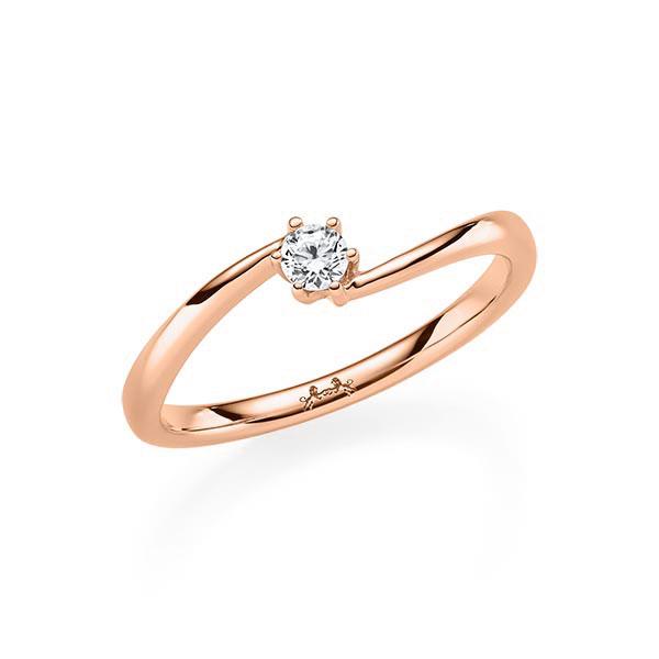 Verlobungsring in Rotgold 585 mit zus. 0,15 ct. Brillant tw, si von Steinberg - Q-11QJ7U-R5-1U0YMDZ Verlobungsring in Rotgold 585 mit zus. 0,15 ct. Brillant tw, si von Steinberg - Q-11QJ7U-R5-1U0YMDZ