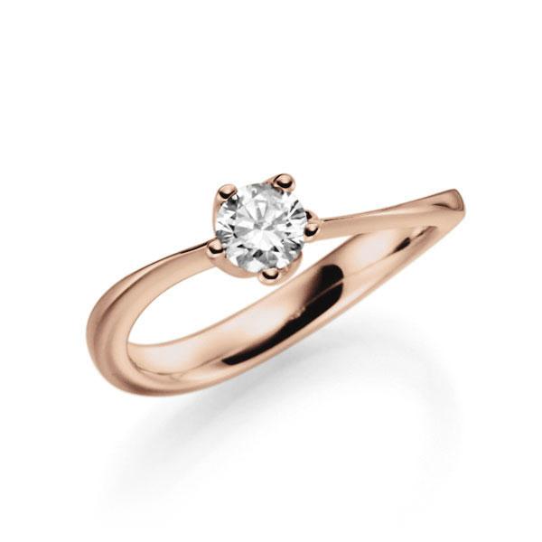 Verlobungsring in Rotgold 585 mit zus. 0,25 ct. Brillant tw, vs von 123gold - E-2TISD-R5-1TT9JZ Verlobungsring in Rotgold 585 mit zus. 0,25 ct. Brillant tw, vs von 123gold - E-2TISD-R5-1TT9JZ