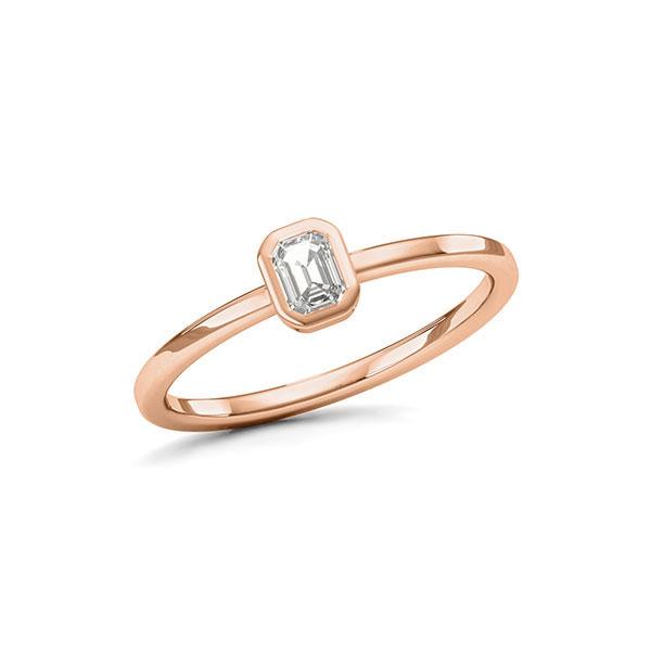Verlobungsring in Rotgold 585 mit zus. 0,25 ct. tw, vs von 123gold - E-11H4PI-R5-1TML2LZ Verlobungsring in Rotgold 585 mit zus. 0,25 ct. tw, vs von 123gold - E-11H4PI-R5-1TML2LZ