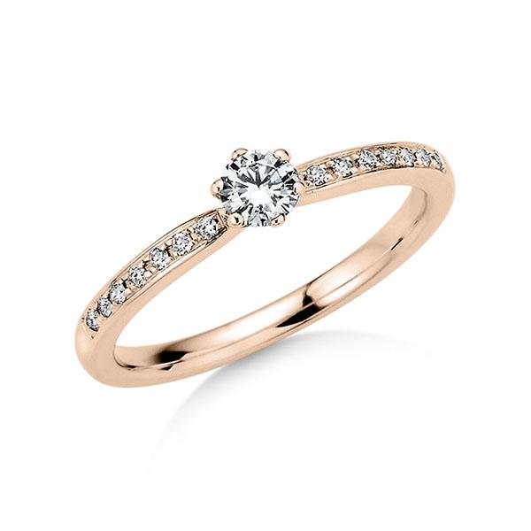 Verlobungsring in Rotgold 585 mit zus. 0,32 ct. Brillant tw, si von 123gold - E-13BZXR-R5-1WVPXJZ Verlobungsring in Rotgold 585 mit zus. 0,32 ct. Brillant tw, si von 123gold - E-13BZXR-R5-1WVPXJZ