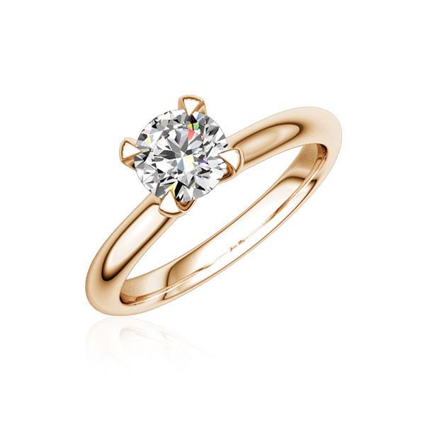 Verlobungsring in Rotgold 750 mit 0,7 ct. Brillant tw, si von Steinberg - Q-NMJM1-R7-1R7K9LZ Verlobungsring in Rotgold 750 mit 0,7 ct. Brillant tw, si von Steinberg - Q-NMJM1-R7-1R7K9LZ