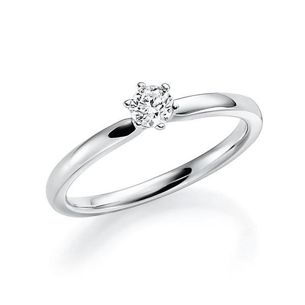 Verlobungsring in Weißgold 585 mit 0,3 ct. Brillant tw, si von 123gold - E-RJ7VB-W5-1R7K54Z Verlobungsring in Weißgold 585 mit 0,3 ct. Brillant tw, si von 123gold - E-RJ7VB-W5-1R7K54Z