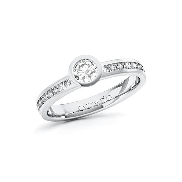 Verlobungsring in Weissgold 585 mit 0,3 ct. + zus. 0,24 ct. Brillant tw, si von acredo - A-10G2N4-WW5-1R9Q83Z Verlobungsring in Weissgold 585 mit 0,3 ct. + zus. 0,24 ct. Brillant tw, si von acredo - A-10G2N4-WW5-1R9Q83Z