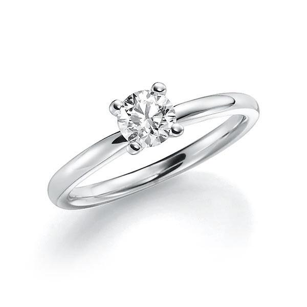 Verlobungsring in Weißgold 585 mit 0,4 ct. Brillant tw, si von 123gold - E-RJB8B-W5-1R7K9JZ Verlobungsring in Weißgold 585 mit 0,4 ct. Brillant tw, si von 123gold - E-RJB8B-W5-1R7K9JZ