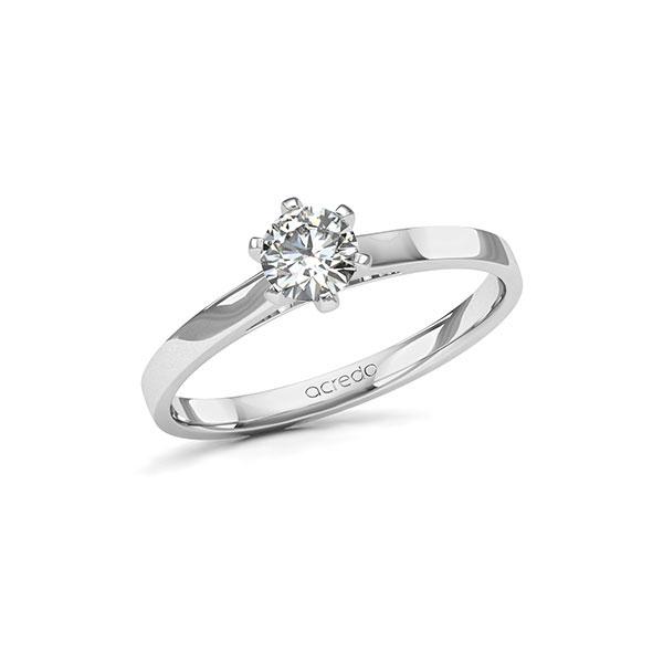 Verlobungsring in Weißgold 585 mit 0,4 ct. Brillant tw, si von acredo - A-11LHIF-WW5-1R7P8MZ Verlobungsring in Weißgold 585 mit 0,4 ct. Brillant tw, si von acredo - A-11LHIF-WW5-1R7P8MZ