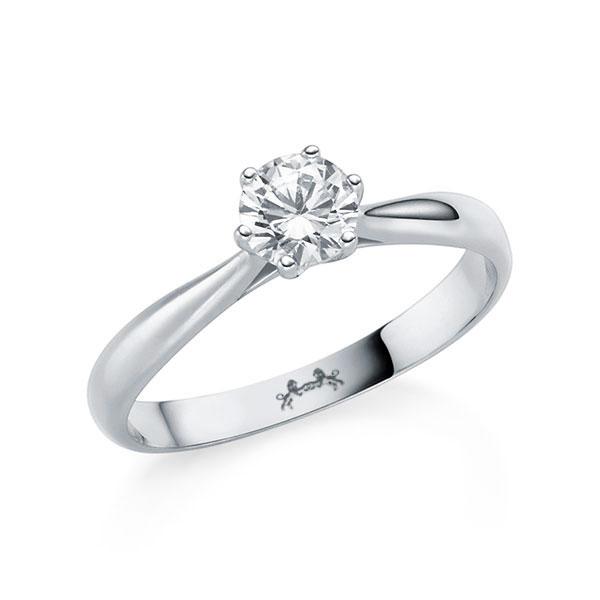 Verlobungsring in Weißgold 585 mit 0,4 ct. Brillant tw, si von Steinberg - C-TKWNW-W5-1R7K5FZ Verlobungsring in Weißgold 585 mit 0,4 ct. Brillant tw, si von Steinberg - C-TKWNW-W5-1R7K5FZ