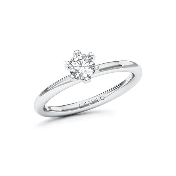 Verlobungsring in Weissgold 585 mit 0,4 ct. Brillant tw, vs von acredo - A-ZYTQL-WW5-1R0QNVZ Verlobungsring in Weissgold 585 mit 0,4 ct. Brillant tw, vs von acredo - A-ZYTQL-WW5-1R0QNVZ