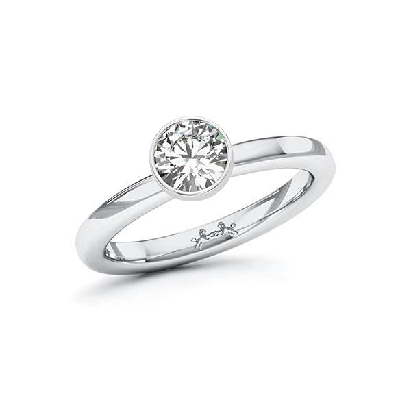 Verlobungsring in Weißgold 585 mit 0,7 ct. Brillant tw, vs von Steinberg - Q-ZT6DD-W5-1IV4XRZ Verlobungsring in Weißgold 585 mit 0,7 ct. Brillant tw, vs von Steinberg - Q-ZT6DD-W5-1IV4XRZ