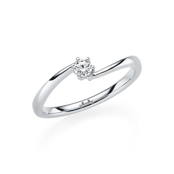 Verlobungsring in Weißgold 585 mit zus. 0,15 ct. Brillant tw, si von Steinberg - Q-11QJ3N-W5-1U0YMDZ Verlobungsring in Weißgold 585 mit zus. 0,15 ct. Brillant tw, si von Steinberg - Q-11QJ3N-W5-1U0YMDZ