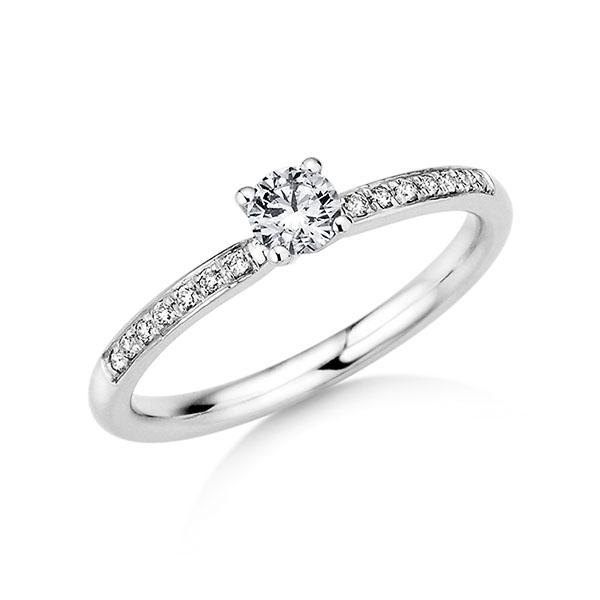Verlobungsring in Weißgold 585 mit zus. 0,22 ct. Brillant tw, si von 123gold - E-13C02Y-W5-1WVQCFZ Verlobungsring in Weißgold 585 mit zus. 0,22 ct. Brillant tw, si von 123gold - E-13C02Y-W5-1WVQCFZ