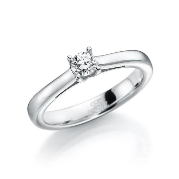 Verlobungsring in Weißgold 585 mit zus. 0,25 ct. Brillant tw, si von acredo - A-10L6Q7-W5-1TWF4Z Verlobungsring in Weißgold 585 mit zus. 0,25 ct. Brillant tw, si von acredo - A-10L6Q7-W5-1TWF4Z