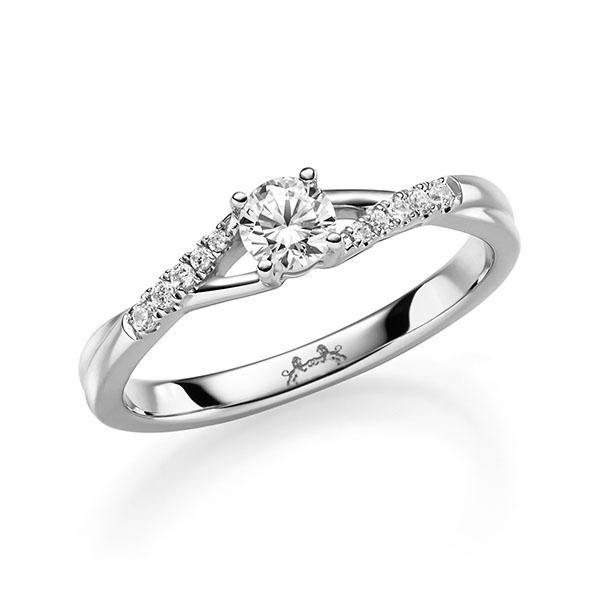 Verlobungsring in Weißgold 585 mit zus. 0,31 ct. Brillant tw, si von Steinberg - Q-11QJW2-W5-1U1SEMZ Verlobungsring in Weißgold 585 mit zus. 0,31 ct. Brillant tw, si von Steinberg - Q-11QJW2-W5-1U1SEMZ
