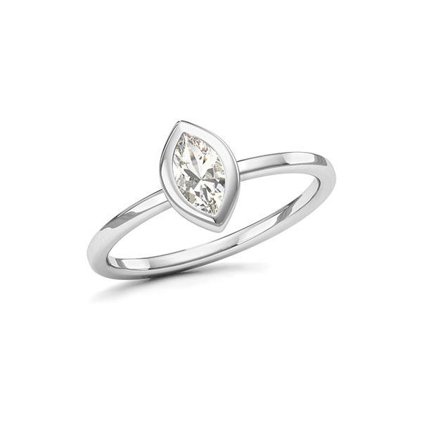 Verlobungsring in Weißgold 585 mit zus. 0,4 ct. tw, vs von 123gold - E-11H4VX-W5-1TML2HZ Verlobungsring in Weißgold 585 mit zus. 0,4 ct. tw, vs von 123gold - E-11H4VX-W5-1TML2HZ