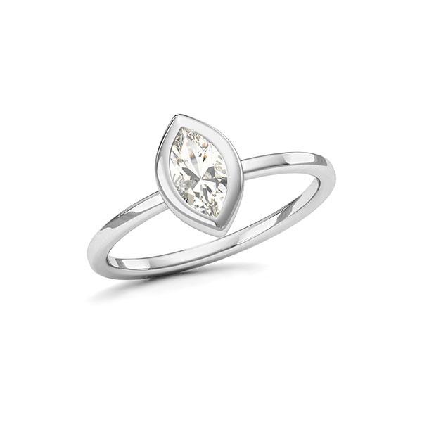 Verlobungsring in Weißgold 585 mit zus. 0,5 ct. tw, vs von 123gold - E-11H4W1-W5-1TML2IZ Verlobungsring in Weißgold 585 mit zus. 0,5 ct. tw, vs von 123gold - E-11H4W1-W5-1TML2IZ