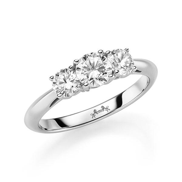 Verlobungsring in Weißgold 750 mit 0,5 ct. + zus. 0,5 ct. Brillant tw, si tw, vs von Steinberg - Q-11QJP1-W7-1U3CJ2Z Verlobungsring in Weißgold 750 mit 0,5 ct. + zus. 0,5 ct. Brillant tw, si tw, vs von Steinberg - Q-11QJP1-W7-1U3CJ2Z