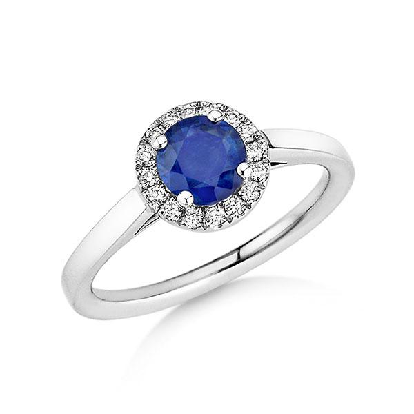 Verlobungsring in Weissgold 750 mit zus. 0,12 ct. w, si von 123gold - E-13HZLT-W7-1X5F4PZ Verlobungsring in Weissgold 750 mit zus. 0,12 ct. w, si von 123gold - E-13HZLT-W7-1X5F4PZ
