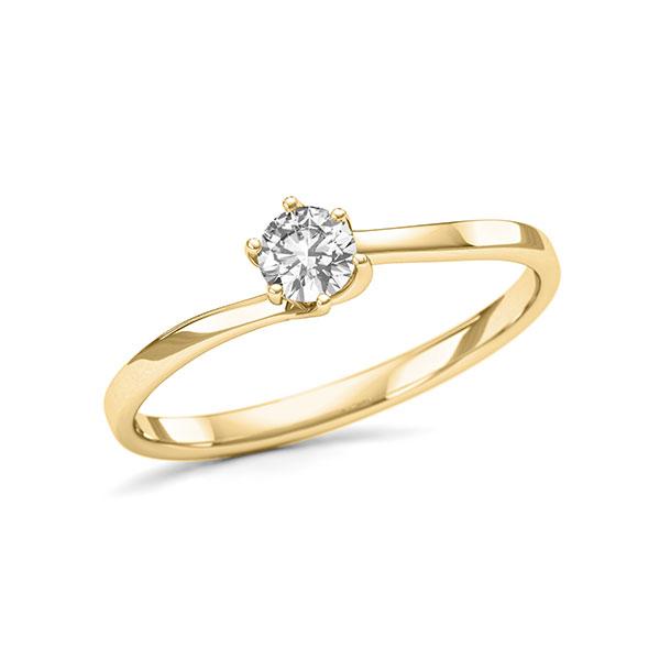 Verlovingsring in geelgoud 18 kt. met in totaal 0,25 ct. Briljant tw,vs - BD-13AFFV-G7-1TAGJZ Verlovingsring in geelgoud 18 kt. met in totaal 0,25 ct. Briljant tw,vs - BD-13AFFV-G7-1TAGJZ