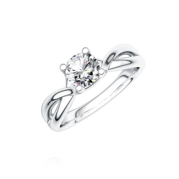 Verlovingsring in platina 950 met 0,5 ct. Briljant tw/si van Steinberg - Q-NLX3R-W9-1R7K9KZ Verlovingsring in platina 950 met 0,5 ct. Briljant tw/si van Steinberg - Q-NLX3R-W9-1R7K9KZ