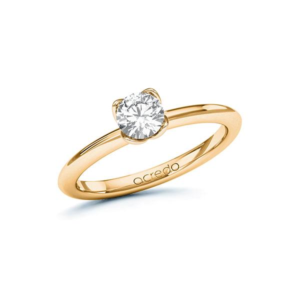 Verlovingsring in roségoud 14 kt. met 0,5 ct. Briljanten tw/si van acredo - A-14A0ID-E5-1R8BIWZ Verlovingsring in roségoud 14 kt. met 0,5 ct. Briljanten tw/si van acredo - A-14A0ID-E5-1R8BIWZ