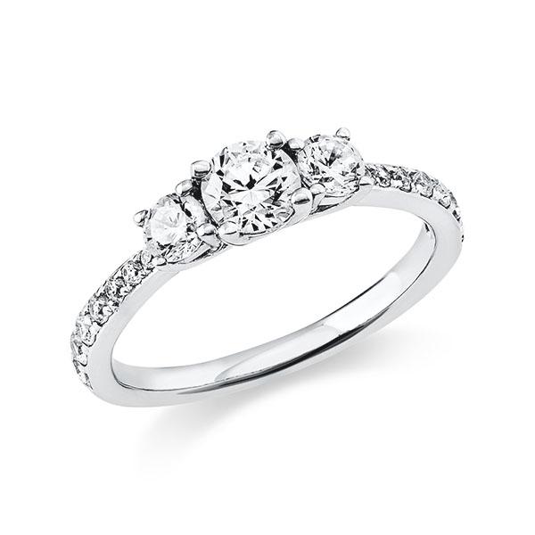 Verlovingsring in witgoud 14 kt. met 0,4 ct. + in totaal 0,31 ct. Briljant tw/si - BD-13LQ3J-W5-1XBXBXZ Verlovingsring in witgoud 14 kt. met 0,4 ct. + in totaal 0,31 ct. Briljant tw/si - BD-13LQ3J-W5-1XBXBXZ