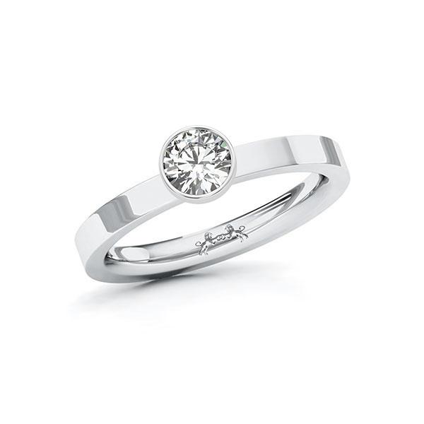 Verlovingsring in witgoud 14 kt. met 0,5 ct. Briljant tw/si van Steinberg - Q-ZT7NI-W5-1R7KALZ Verlovingsring in witgoud 14 kt. met 0,5 ct. Briljant tw/si van Steinberg - Q-ZT7NI-W5-1R7KALZ