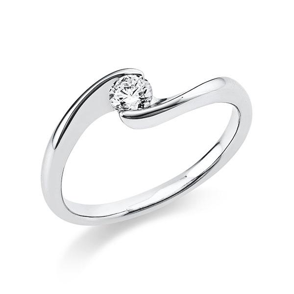 engagement ring in White gold 14K (585/1000) with in total 0,2 ct. brilliant tw,si - BD-13LLCY-W5-1X9YPWZ engagement ring in White gold 14K (585/1000) with in total 0,2 ct. brilliant tw,si - BD-13LLCY-W5-1X9YPWZ