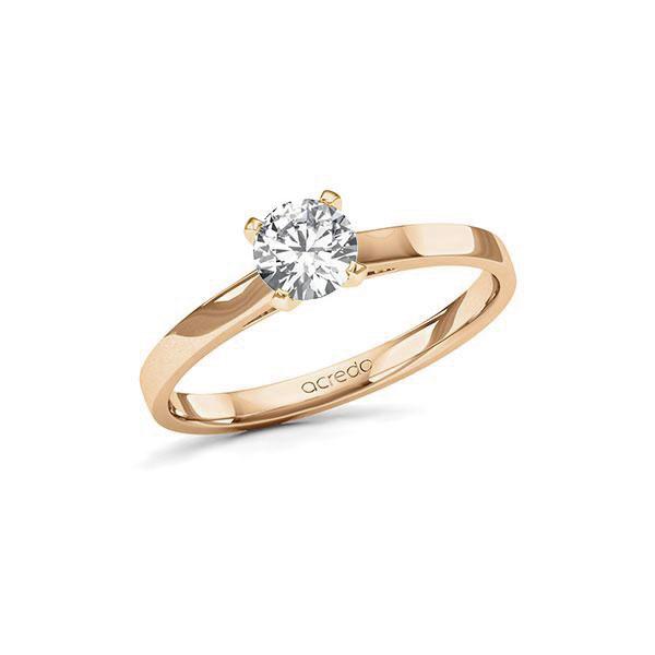 Verlobungsring in Roségold 585 mit 0,5 ct. Brillant tw, si von acredo - A-11LBZ1-EE5-1TVPQBZ