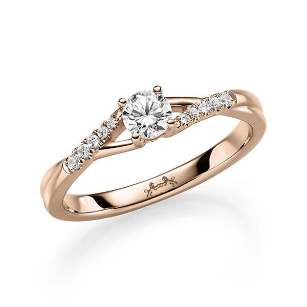 Verlobungsring in Rotgold 585 mit zus. 0,26 ct. Brillant tw, si von Steinberg - Q-11QJY3-R5-1U1SEHZ